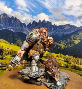 Dwarf Warrior by Sgt. Rock