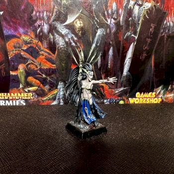 Dark Elf Supreme Sorceress by Teodor