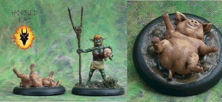 Malifax Custom Made Hog Whisperers and Pig by rohatakrysa