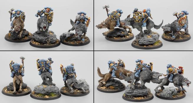 space wolf thunderwolf cavalry by Rastafaritz