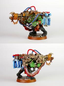 Bad Moons' Ork Loota by kamiskaminski