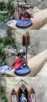 Battle Sister with Simulacrum - Adepta Sororita Battle Sisters Squad by CerberusXt