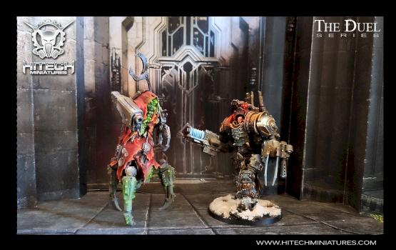Venom vs Thor by hitechminiatures2
