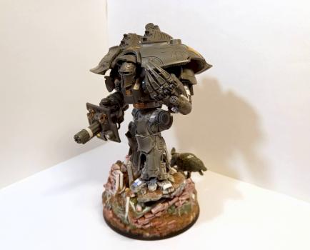 Space wolves Redemptor Dreadnought (conversion) by Ulfhrafn Grim