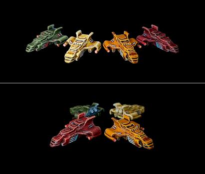 Spaceships from Merchant of Venus game by FFG (black background) by rbelikov