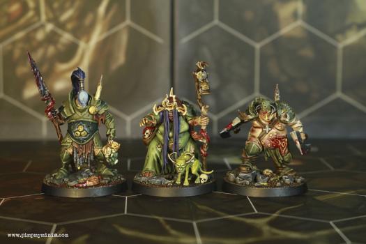 Wurmspat warband from Warhammer Underworlds by PimpMyMinis