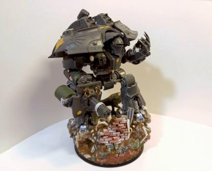 Space wolves Redemptor Dreadnought (conversion) 2 by Ulfhrafn Grim