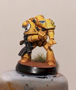 Rogues Trader Plastic Space Marine by Ian Alexander