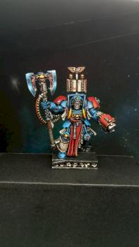 Space hulk Librarian Calistarius by CgbDread