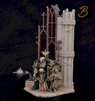 Dark Angels Space Marine by MakedPainter