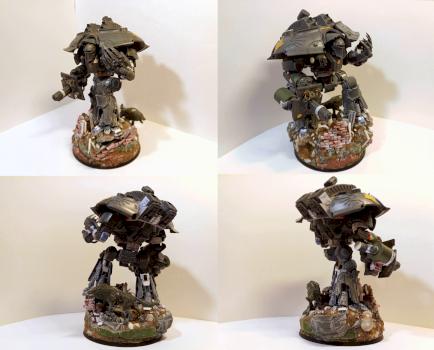 Space wolves Redemptor Dreadnought (conversion) 4 by Ulfhrafn Grim