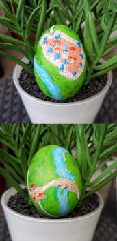 Carcassonne Easter Egg by kamiskaminski