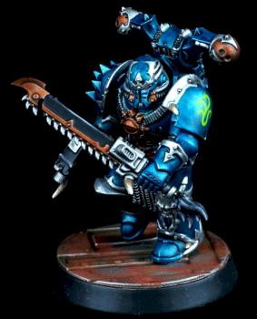 Alpha Legion Chaos Space Marine by Kabin Miniatures