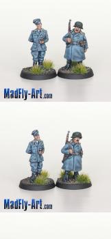 Oberst Wilhelm Klink & Hans Georg Schultz by MadFlyArtStudio