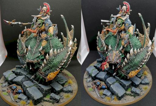Megaboss on Maw-krusha / Gordrakk, Fist of Gork by Kanra