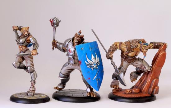 Vanguard, Paladi and Khârn warrior by Feldhorn