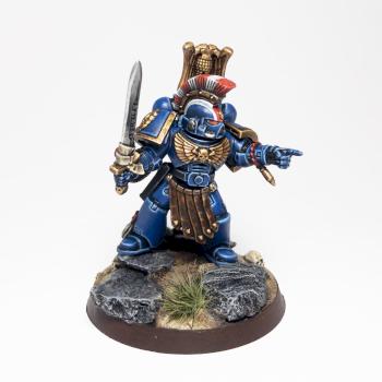 Ultramarine Lieutenant by lorenzolsp