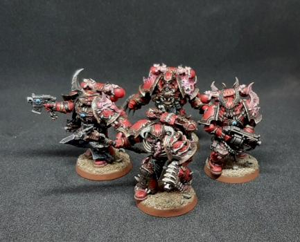 Warhammer 40K Chaos space marines - chosens by Andriucha