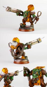 Bad Moons' Ork Mad Dok (Painboy) – Herbert von Painkeestein by kamiskaminski