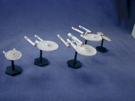 Federation fleet for Federation Commander by striker8