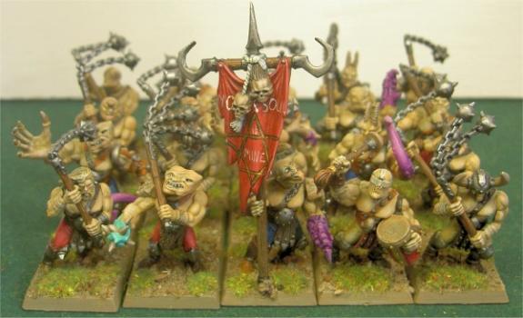 Chaos mutant warband by aftermath