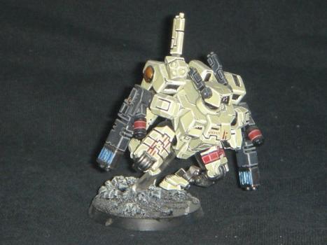 Tau Crisis Suit another view by Kaleb Daark
