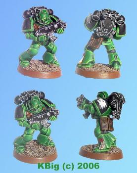 Salamander spacemarine by KBig