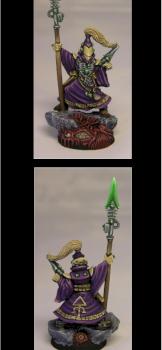 Eldar Warlock by brushphemy