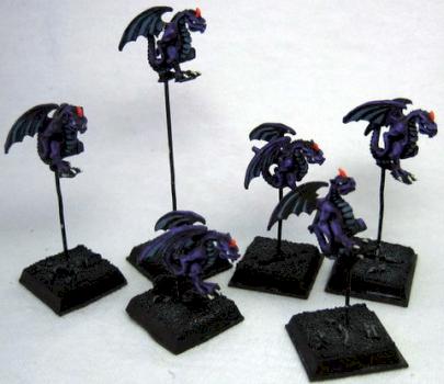 Dragonling Harpies by torrentialwaters