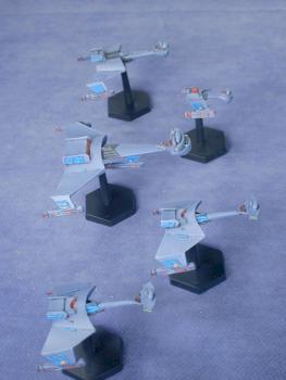 Klingon fleet for Federation Commander by striker8