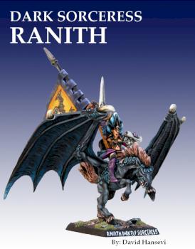DARK ELVES - Dark Elf Sorceress Ranith by lev trotskij