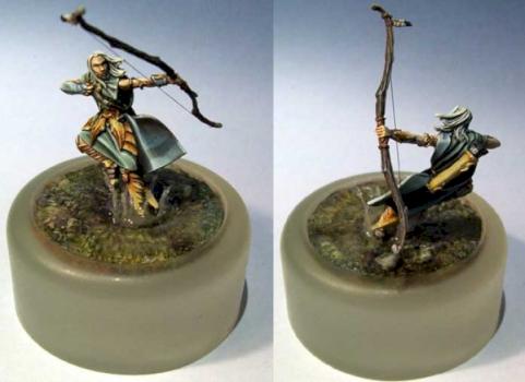 Wood elf running by vonHymack