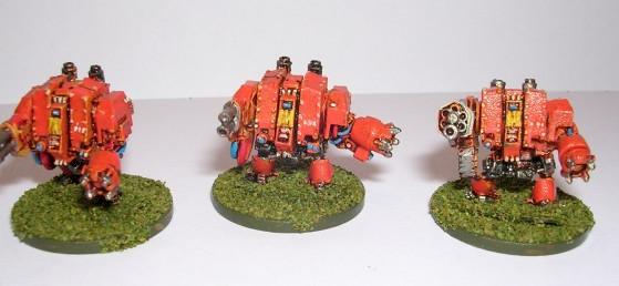 Epic 40k dreadnoughts by Blackrabbit33