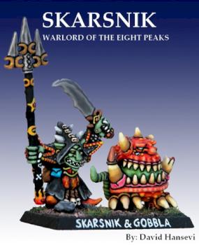 ORCS & GOBLINS - Skarsnik Warlord Of The Eight Peaks by lev trotskij