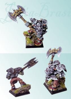 O&G Black Orc Warboss with Great Weapon by JuliaBrasiLuxus