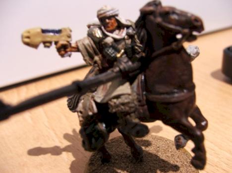Tallarn Rough Rider Vet Sergeant by Vet Sergeant Leander