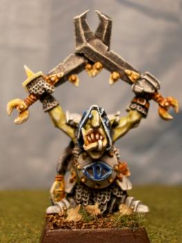 GW warhammer night goblin warboss by henry1967beer1