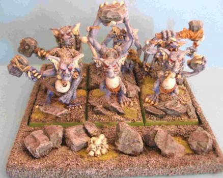 6 Stone Trolls by elvslayer