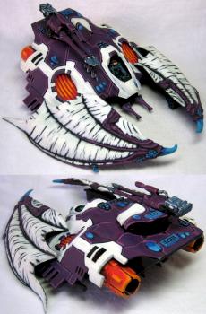 White Exodite Wave Serpent by torrentialwaters