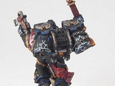 Space Marine Chaplin by drewfis