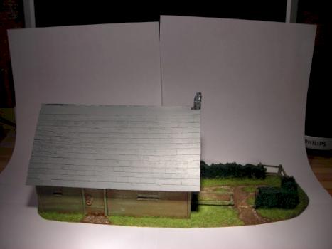 farmhouse by mushroom
