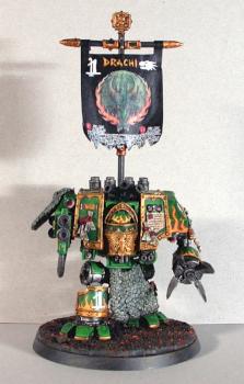 Salamander Dreadnought (conversion) by Zuppa