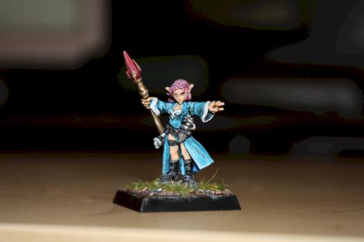 Cassie, Female Gnome Wizzard by Heretic668