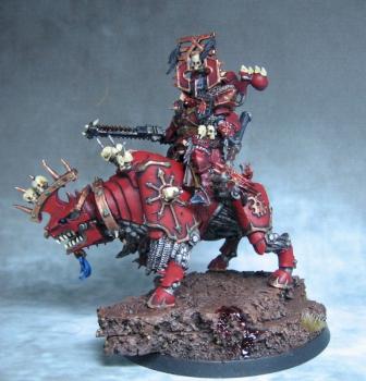 Khorne Chaoslord by -Zorg-