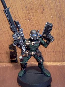 Vindicare Assassin as a Van Saar by Hackenbeck