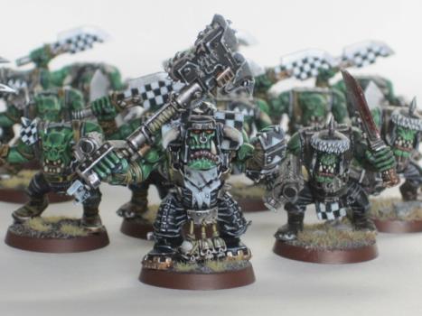 Ork Goffs by Iandw