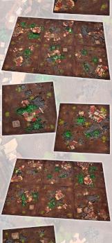 WAAAGH MODULAR 72x48 ORK'S HORDEBOARD details+ by studiolevel