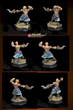 Sajan,Male Iconic Monk by belminiart