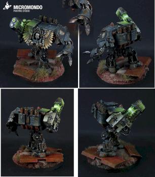 Chaplain Dreadnought Black Templars Ver. by Fonsy