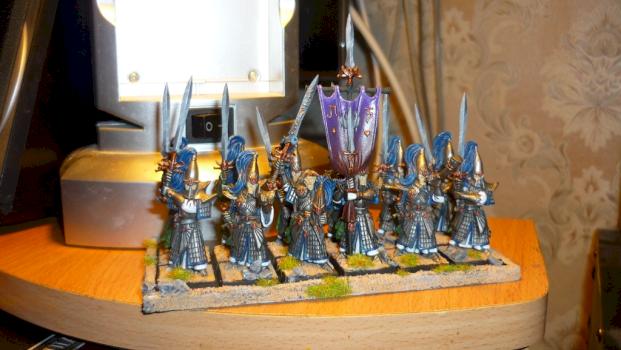 High Elf Sword Masters of Hoeth by myrmansk
